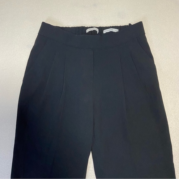 ARITZIA BABATON Cohen Pleated Front Pull On Dress Pants Black Size 0 - Picture 7 of 13